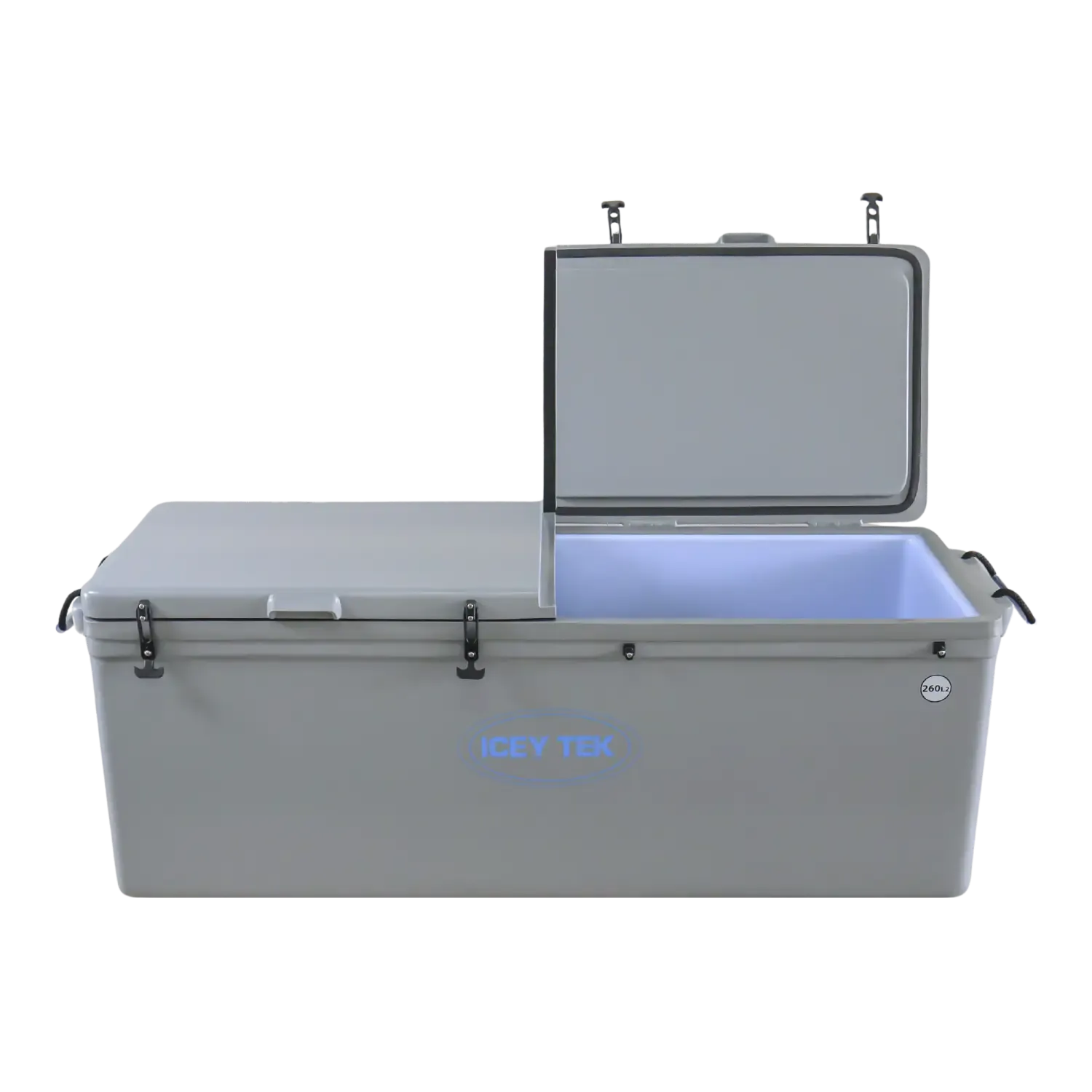 260L Split Lid Grey