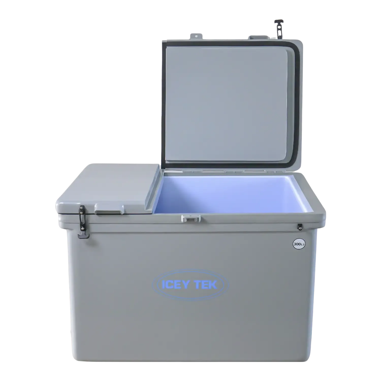 300 L Grey Split Lid
